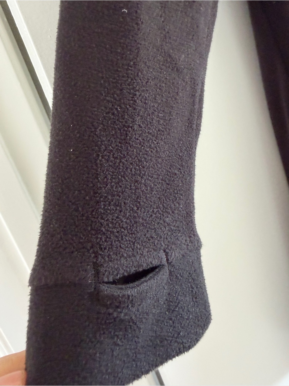Cuddl Duds Black Open-Front Shawl Collar Robe Cardigan - Picture 5 of 6